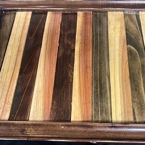 NWT…custom made wooden picture frame…beautiful as is or ready for a DIY look!!!